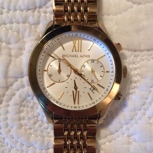 Gold Michael Kors watch